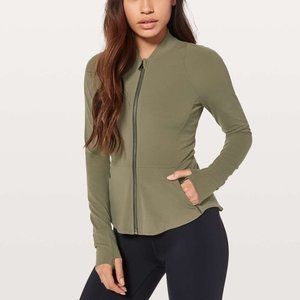 Lululemon The Ease Nulu Jacket (Sage) Size 10